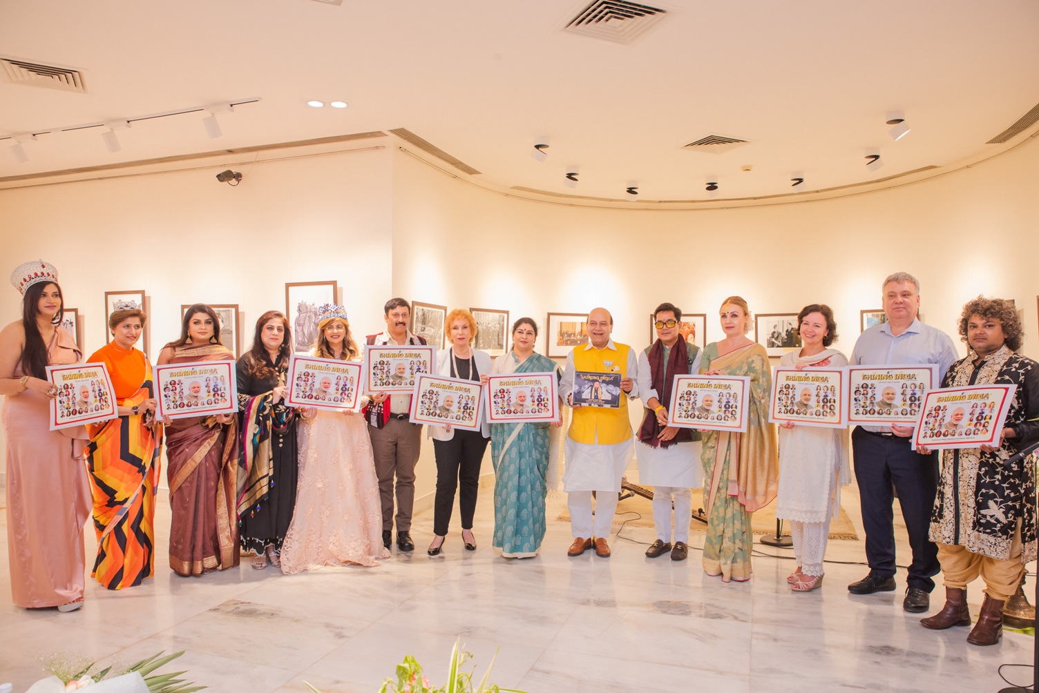 Shining India Coffee Table Book unveiled at Russian Culture Centre, Delhi